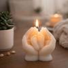 Декоративная силиконовая форма для свечей DIY Поделка Форма для гипсовых украшений Гипсовая форма Изготовление подарков