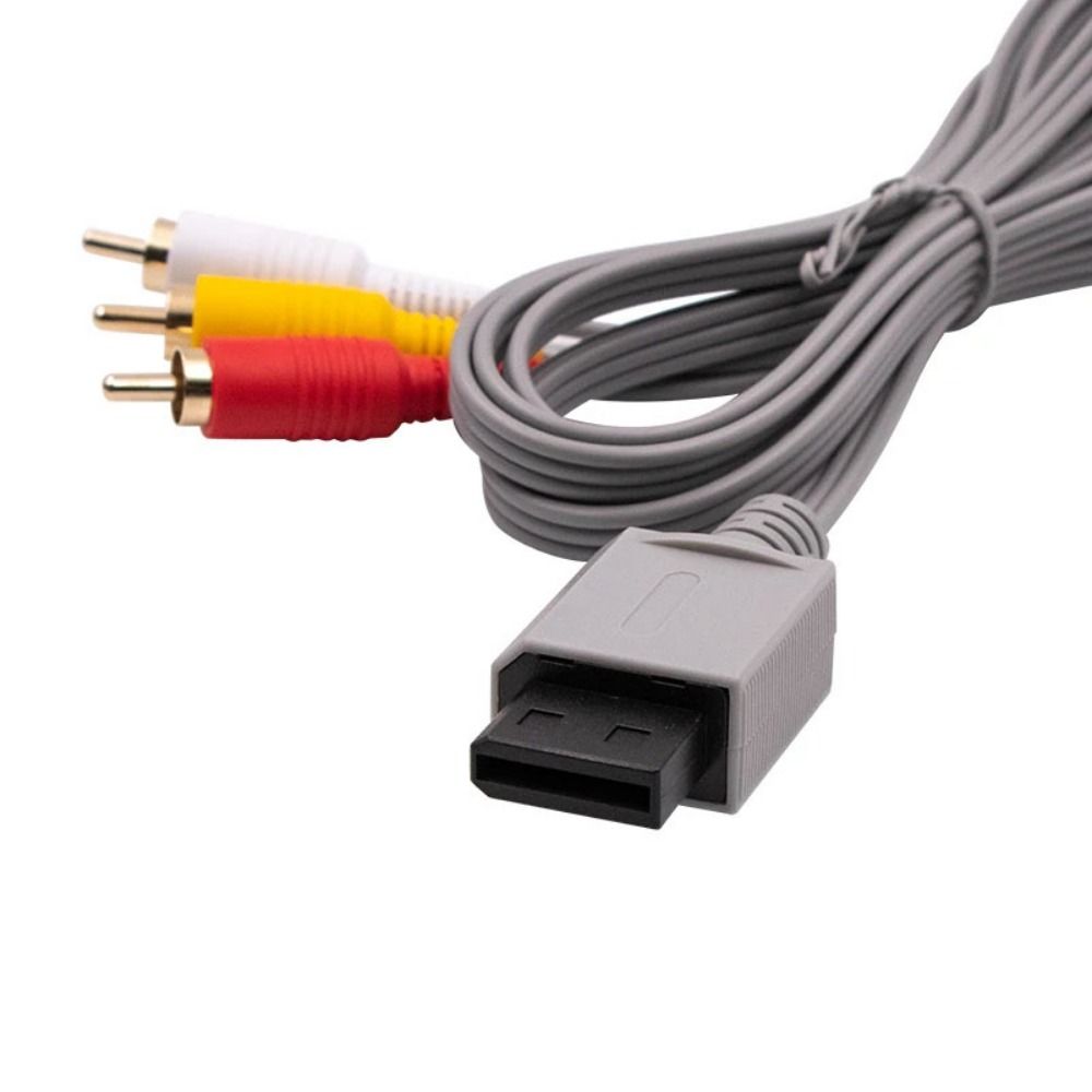 Fast Charging AV Cable for Wii Wii U 3 in 1 Audio Video TV Connector Cable USB TO SP