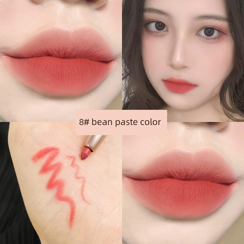Li Jiaqi Recommend Lip Liner Waterproof Sweat-Proof Long-Lasting Genuine Goods Non-Fading Non-Decolorizing No Stain on Cup Matte Lipstick Pen