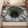 3D-коврик Yousheng с оптической иллюзией, реалистичная дыра, нескользящий коврик, бездонная яма, коврик для прихожей, коврик для двери в гостиную, спальню, игровую комнату, декор
