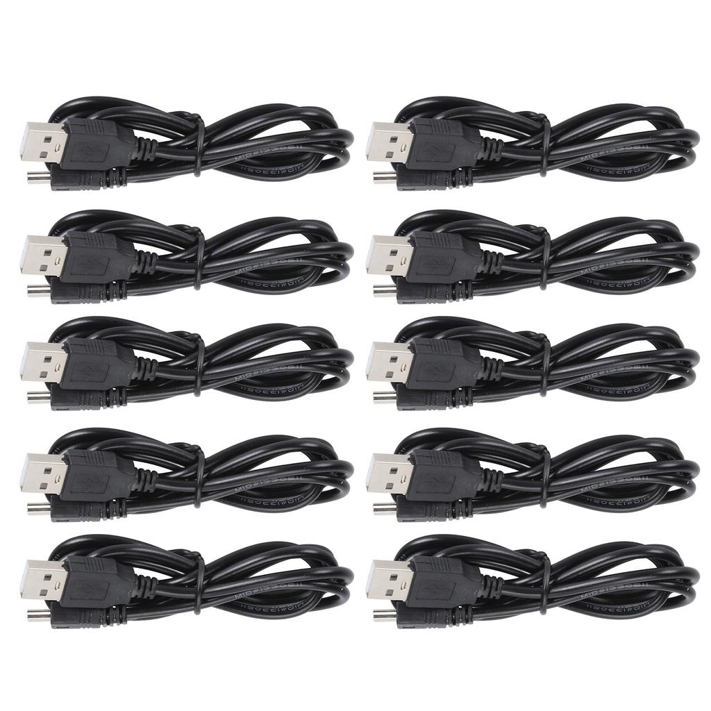 10 шт. для PS3 контроллера зарядный кабель профессиональный высокоскоростной 480 Мбит/с беспроводной контроллер зарядное устройство