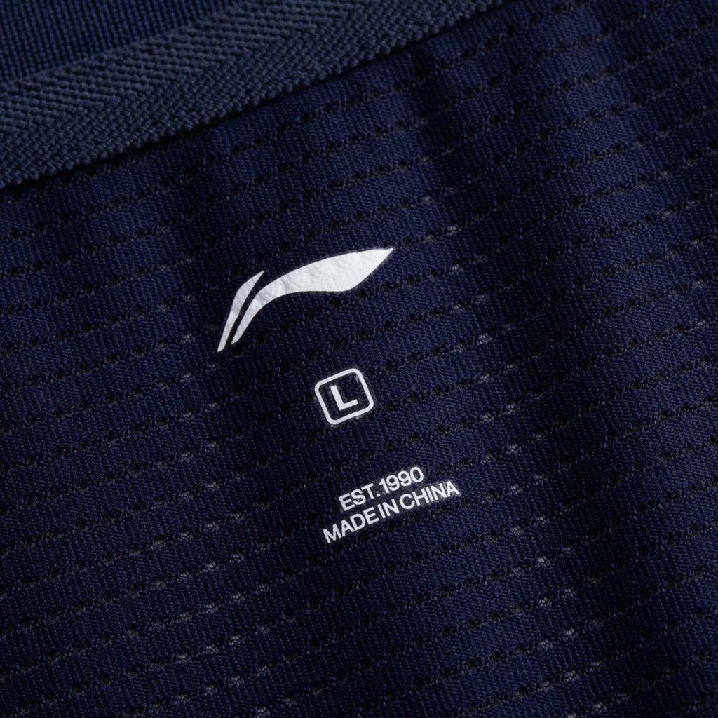Li Ning Badminton Collection T Shirt Unisex Sailor Blue AAYV167-4