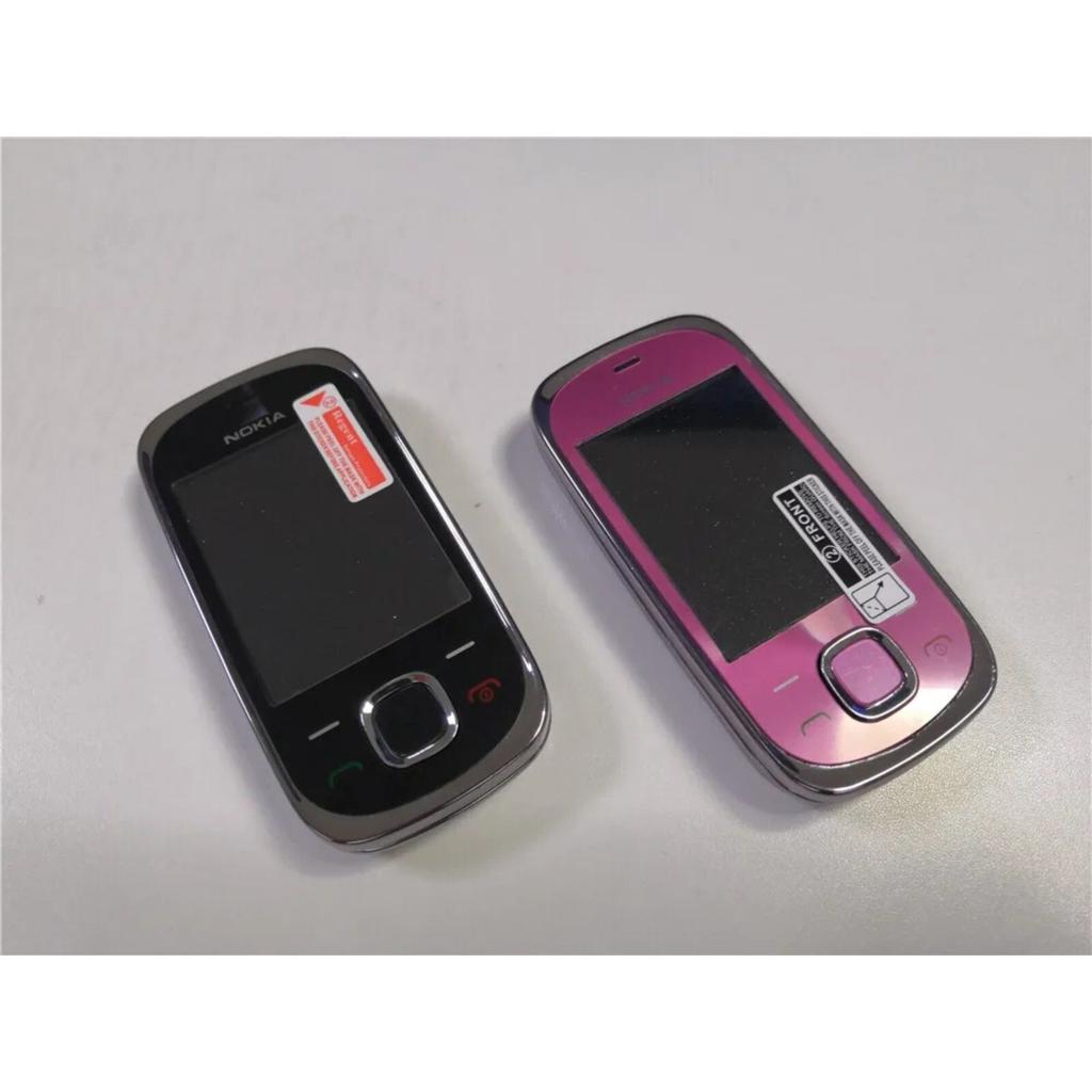 Восстановленный Nokia 7230 Оригинальный Слайдер Клавиатура 3G Bluetooth 3.2MP FM JAVA MP3 Мобильные Телефоны