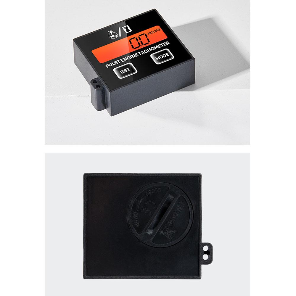 Сменная батарея тахометр автомобильные аксессуары для газонокосилки трактора водонепроницаемый цифровой спидометр тахометр для бензопилы индуктивный счетчик моточасов