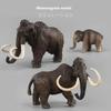 Collectible Simulation Elephant Action Figures Handmade Elephant Miniatures Figurine  Children Toys