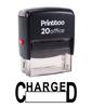 Printtoo Rubber Stamp Office Stationary CHARGED Self Inking Custom