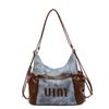 Women's Retro Minimalist Large-Capacity Tote Bag - High-End Outdoor Casual Shoulder Handbag