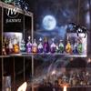 JIANWU 40mm*200cm The Witch's Potion Bottle Series Vintage Landscape Material Collage PET Tape Creative DIY Journal Stationery