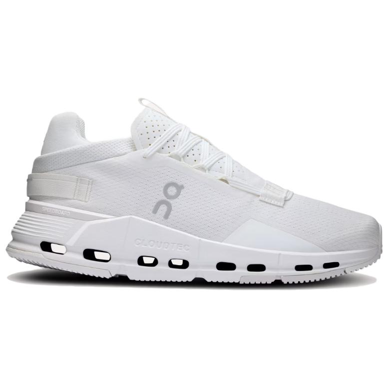 ON Cloudnova 2 All White Мужские кроссовки 3ME30210108