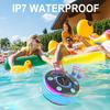Wireless Bluetooth-compatible Speaker LED Lights IPX7 with RGB Waterproof Easy Connection Portable Mini