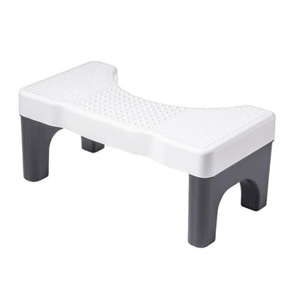 Табурет для унитаза Табурет для сидения на корточках Портативный пластиковый горшок для взрослых Пожилые люди Детская ванная комната Нескользящая Детская мытье рук Ноги