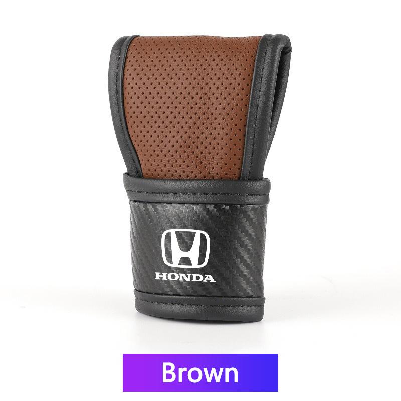 ARD1 High Quality Car Logo Shift Handle Covers Non-Slips Gearshift Cover For Honda Civic Accord Fit City Vezel CRV Odyssey Pilot Jazz