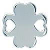 [H8222] - Серебряный кулон «Клевер» с 2 отверстиями - 18x18 мм