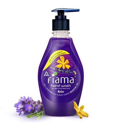 Fiama Relax Hand Wash, Лаванда и Иланг для Мягких и Эластичных Рук Ароматное Мыло Для Рук, 400 мл