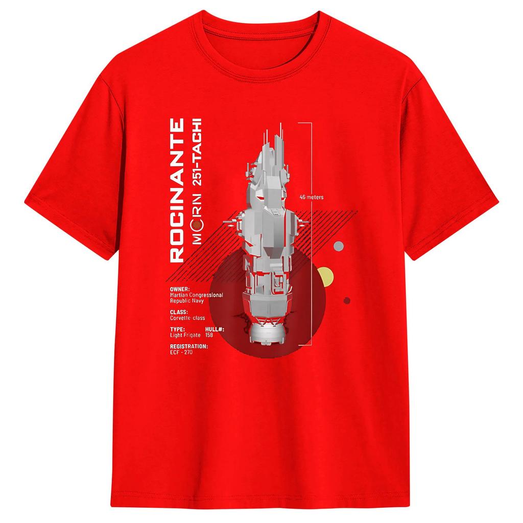 The Expanse MCORN Rocinante TShirt Unisexs Street Style TShirts Summer O Neck Harajuku Tee Shirt Casual Oversized Clothes