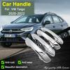 Для Volkswagen VW Taigo Nivus Прочная Хромированная Накладка на Ручку Двери Автомобильный Колпачок Аксессуар Стайлинг Наклейка Декорация