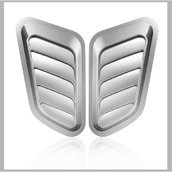 Передний капот, боковой поток воздуха, вентиляционное отверстие, крышка, накладка, универсальная наклейка для Mitsubishi Lancer EVO 2008-2017, автомобильные аксессуары