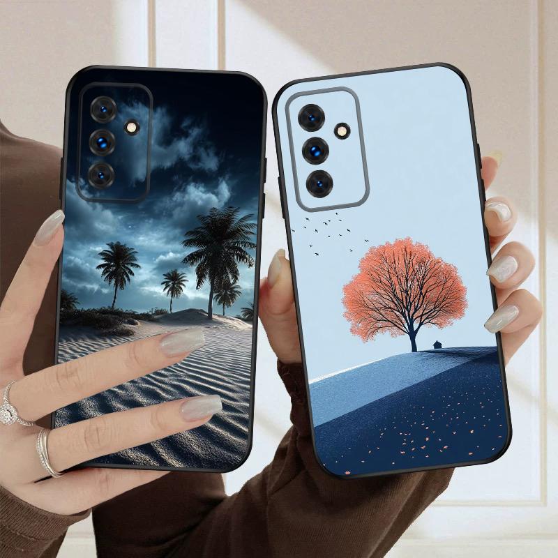 Тропический морской пляж Для Samsung S20FE S21 22 23 FE 24 Plus 25 Ultra Galaxy M23 32 34 35 52 53 54 55 силиконовый мягкий чехол для телефона