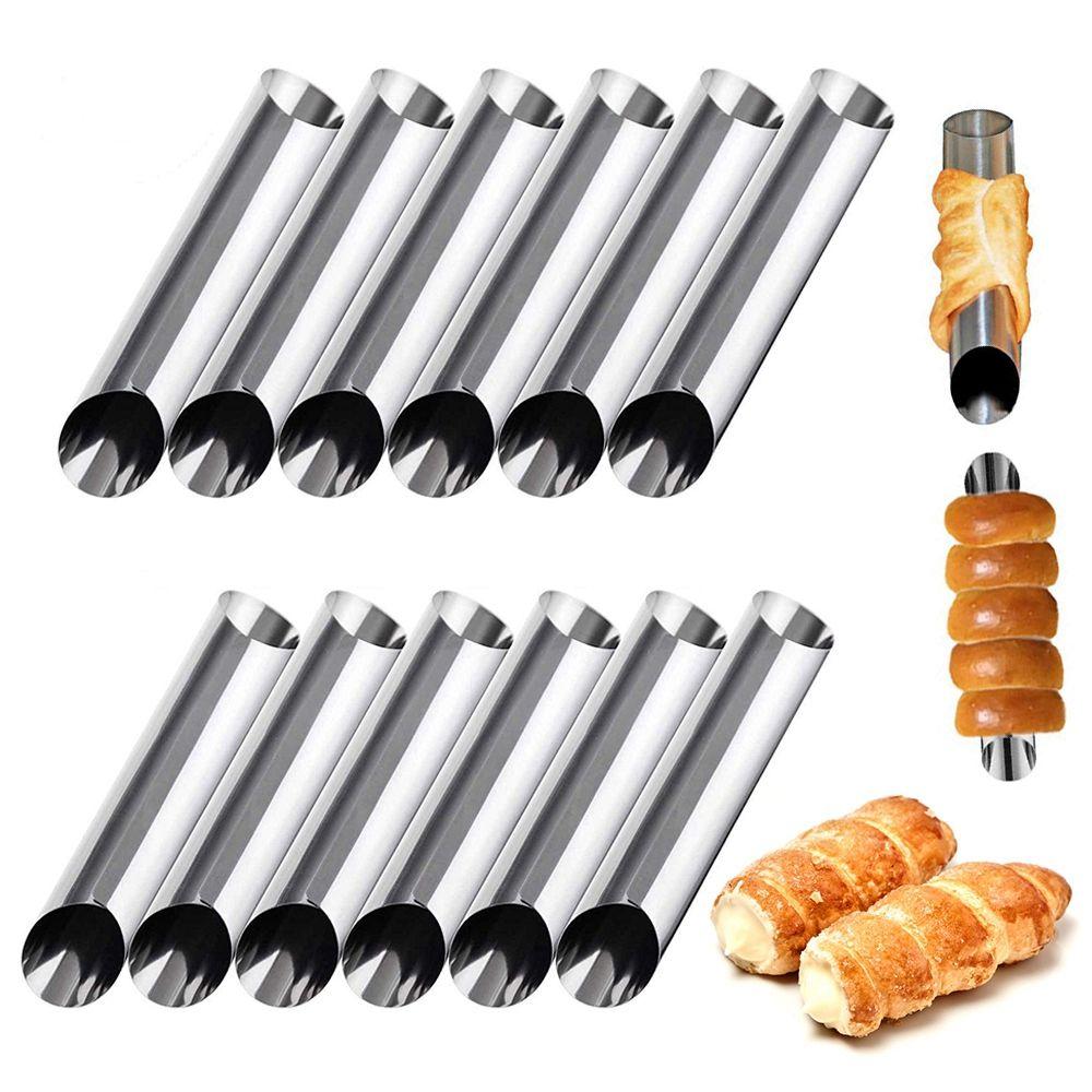 bread danish bakeware shell cannoli forms baking tool cream puff maker brioche mold cannoli tubes