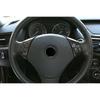 Black Wood Grain Steering Wheel Button Cover Trim For BMW 3-Series E90 2005-2012