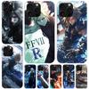 Final Fantasy FF VII Мягкий чехол для телефона для IPhone 11 17 Air 16E 16 Pro Max 15 + 14 Plus 13 Mini 12 Apple 7 SE 8 Fundas Coque 11 17
