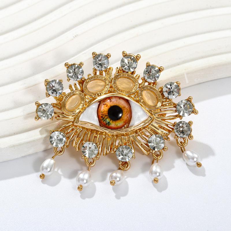 Брошь-кулон «Глаз Дьявола» Высококлассная женская брошь