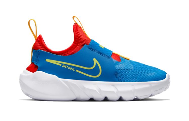 Nike Кроссовки для бега Flex Runner 2, низкие, детские, синие, для детей 3-7 лет, DJ6040-402