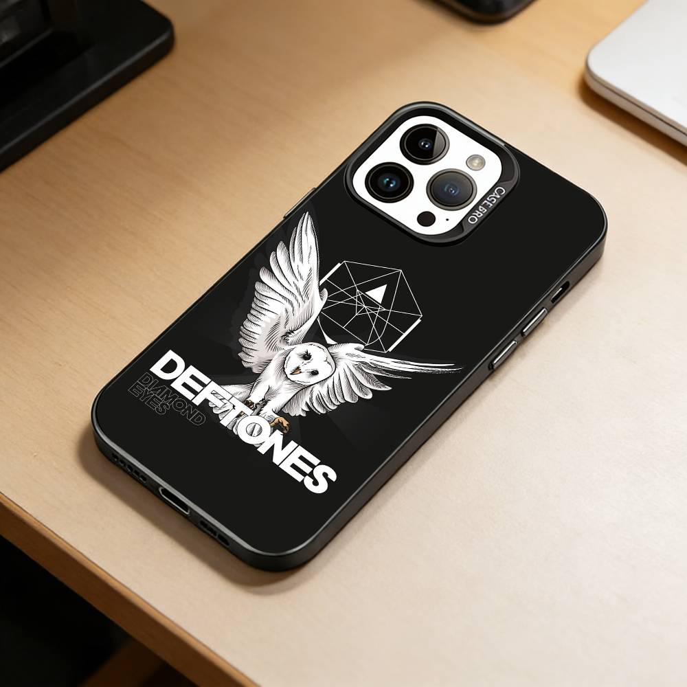 Nu-Metal Band Deftones  Phone Case For iPhone 17,16,15,14,13,12,11 Plus,Pro Max,XS,Colorful Silver Black Cover