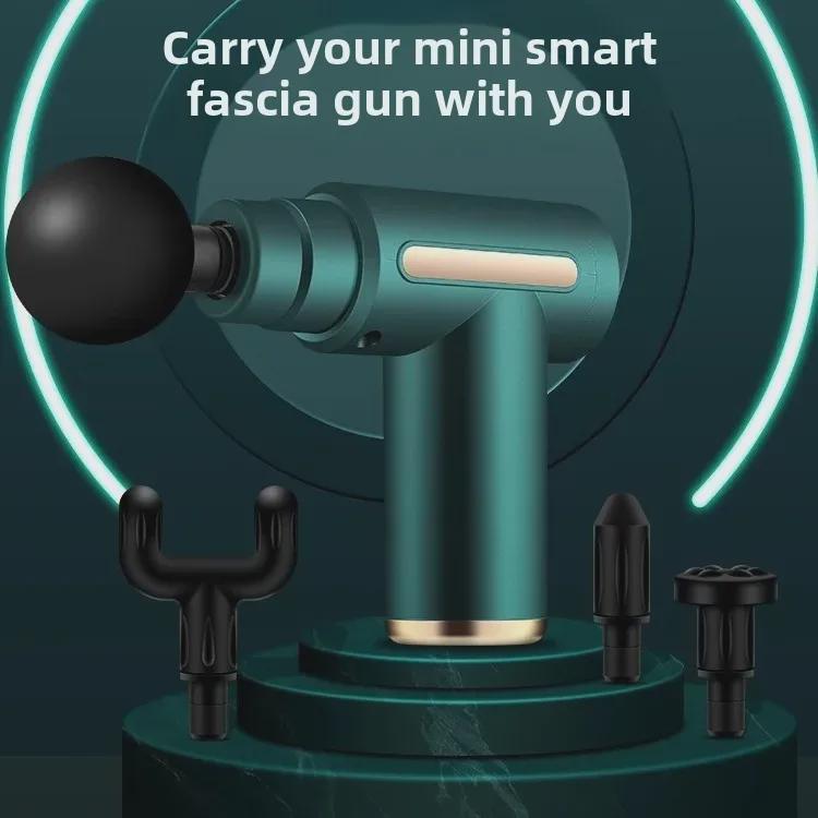 Компактный массажер для расслабления мышц, вибрации шейного отдела позвоночника и фитнеса