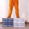Transparent Shoe Box Stackable Design High Strength Large Capacity Dustproof Clear Shoe Organizer Magnetic
