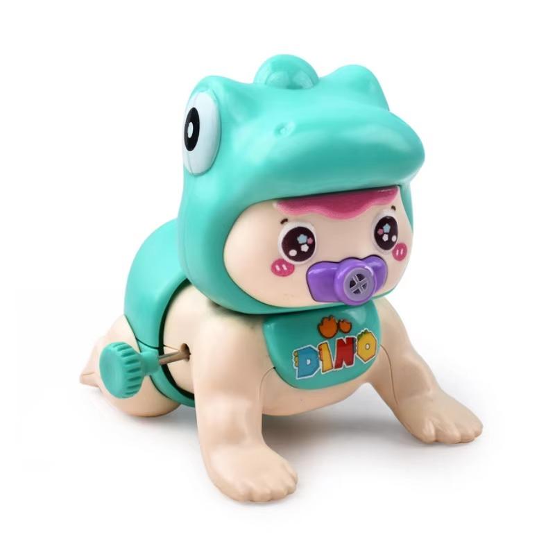 Игрушки для обучения ползанию для малышей 1 шт. заводной свисток динозавра ползающая кукла заводные ползающие животные детские игрушки