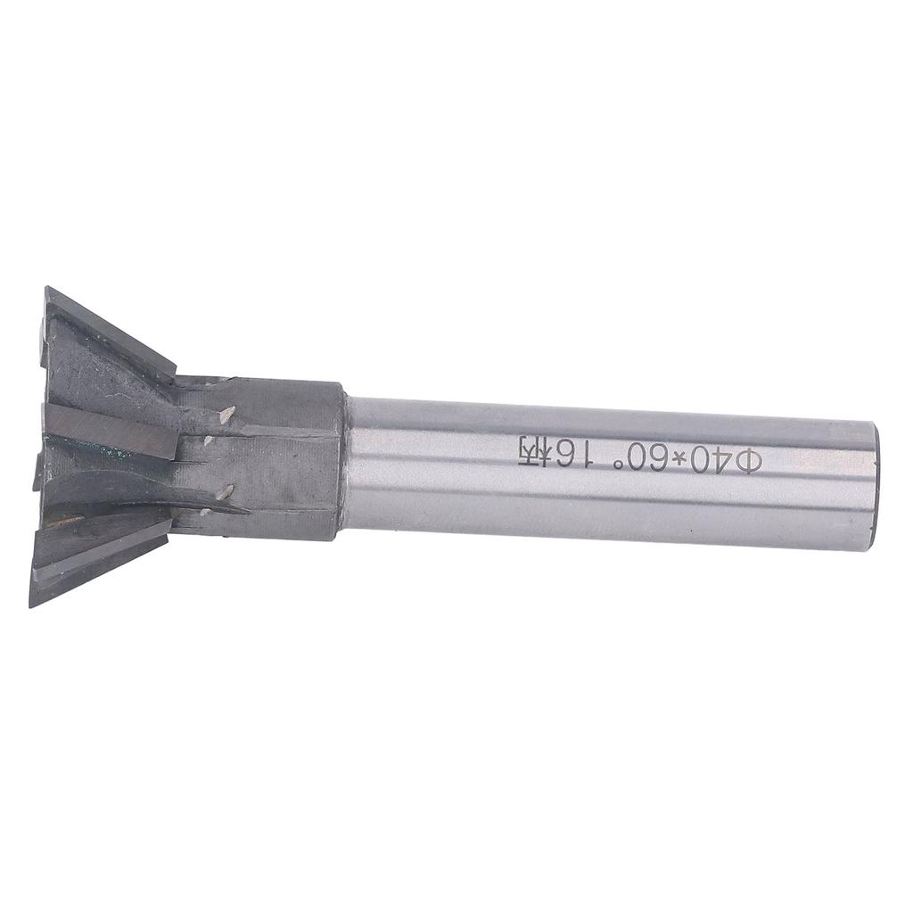Фреза ласточкин хвост 60 градусов 6 зубьев Высокая скорость сверления Твердосплавная фреза с универсальным хвостовиком