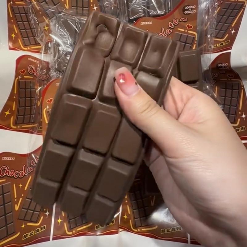 Chocolate Pu Foam Stress Toy With Soft Rebound For Home And Office Use