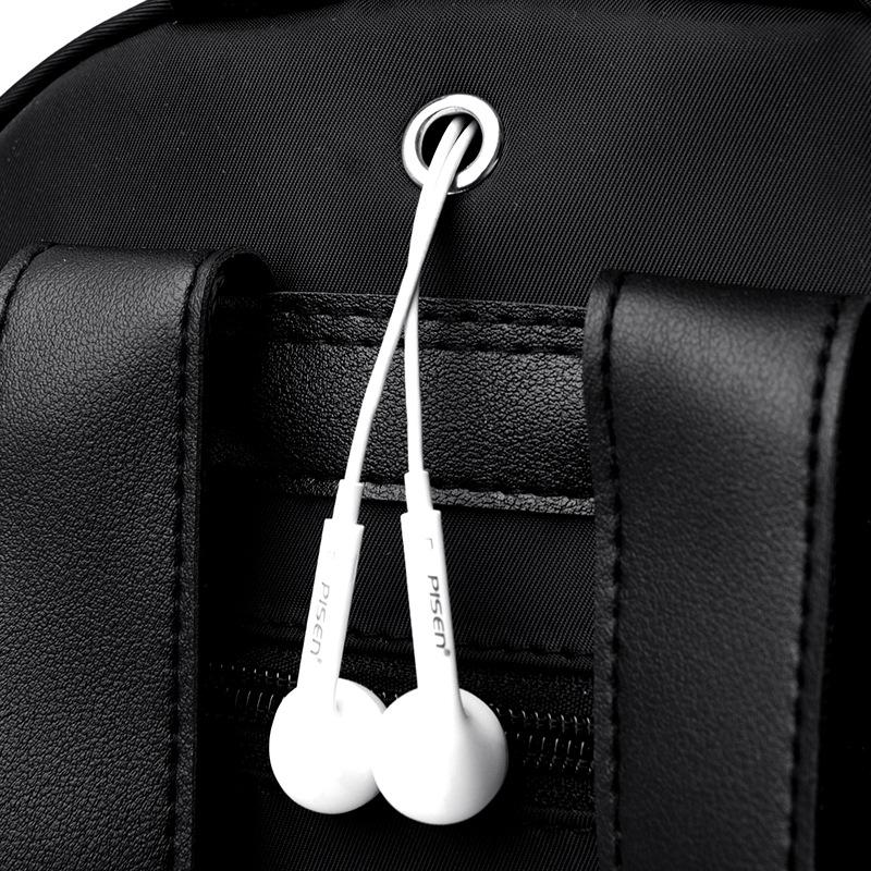 Противокражный Водонепроницаемый Дорожный Рюкзак Большой Вместимости из Ткани Оксфорд - Студенческая Сумка в Корейском Стиле