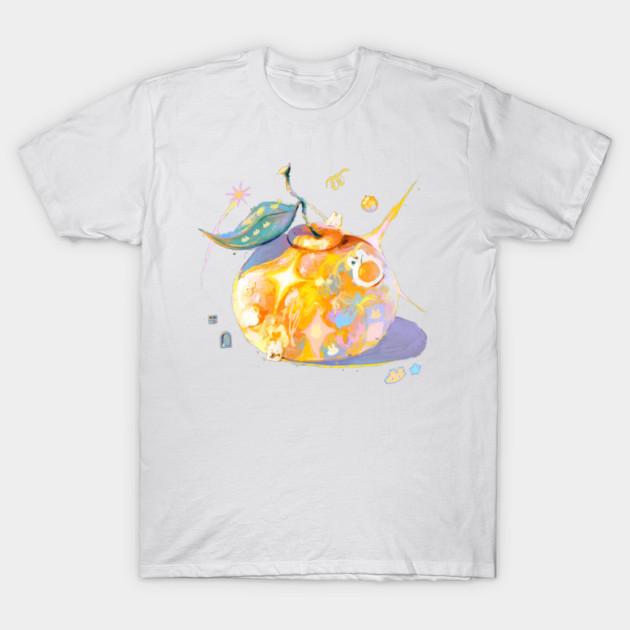 Asian Size Cotton Unisex Tshirt Print T-shirt Tangerine Bunny T-shirt No-Cut Print Regular Fit