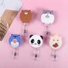 Card Panda Keys Lanyard Name Card Holder ID Card Clips Retractable Badge Reel Nurse Badge Holder