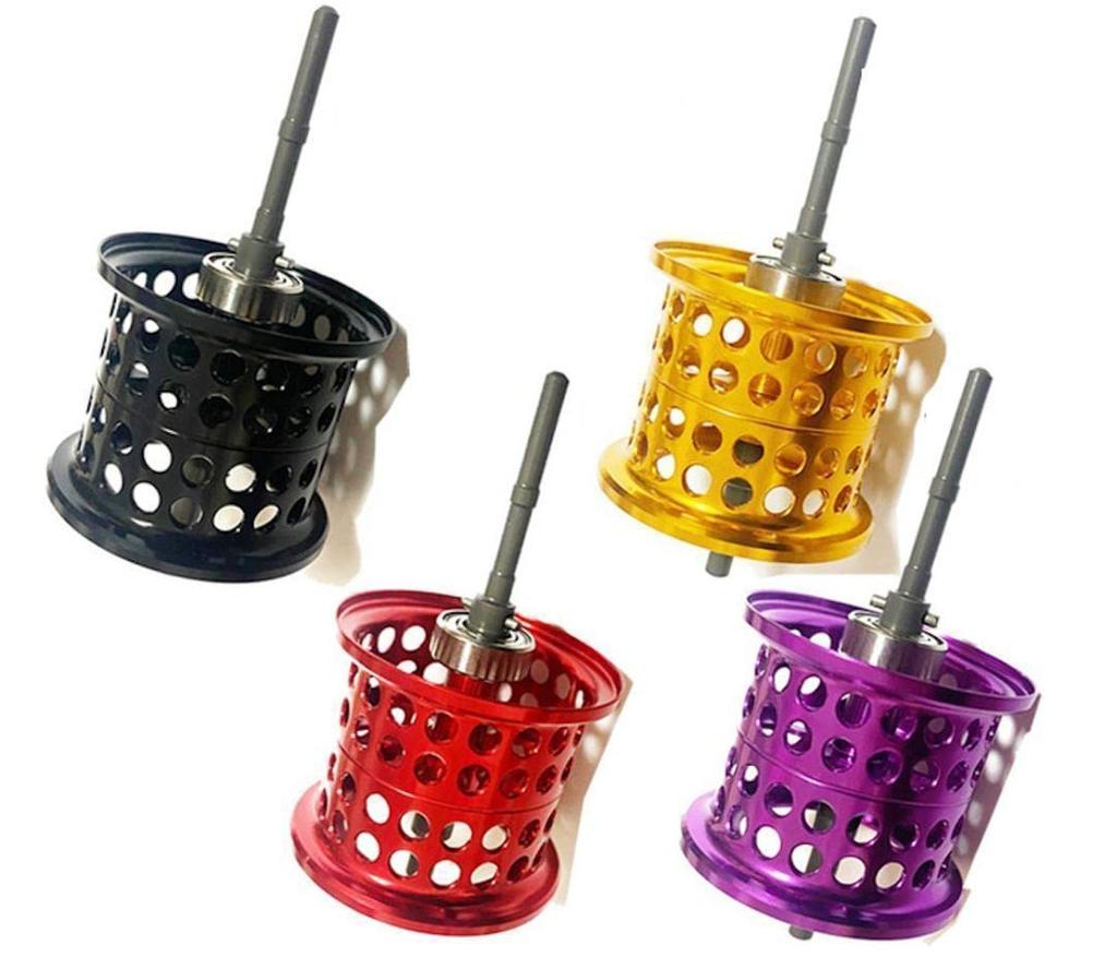 VISPREA DAIWA CC80 CR80 CG80 BASS X Совместимая шпуля для безынерционной катушки Запасная шпуля Шпуля с мелкой канавкой Мелкая шпуля Шпуля для ловли приманками класса Bait Finesse Металлическая шпуля