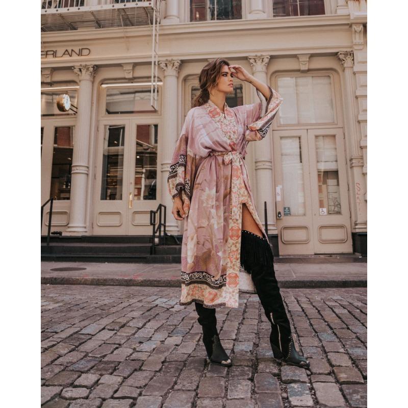 Пляжная блузка Цветочный халат для отпуска Бикини Солнцезащитный крем Сексуальный кардиган Женщина