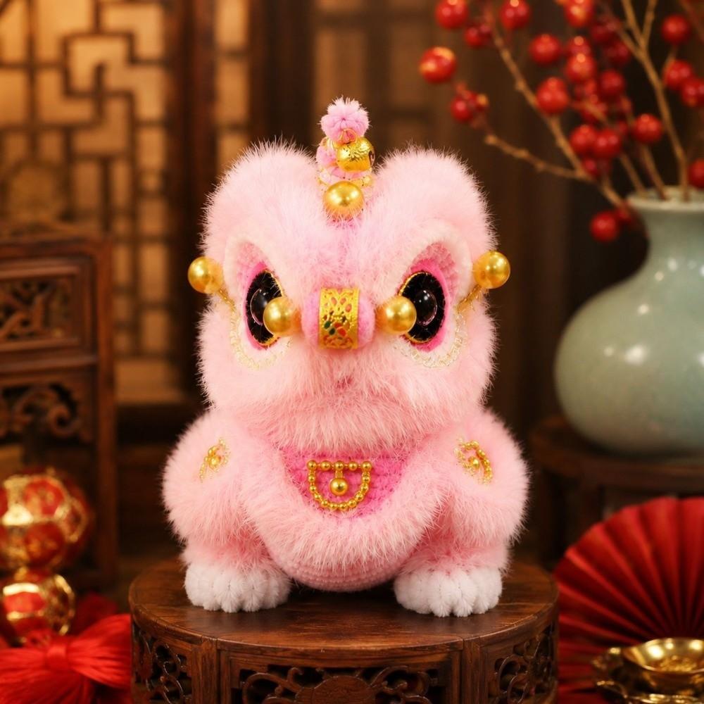 Traditional Lion Dance Ornament Handmade Chinese New Year Decoration Home Decoration