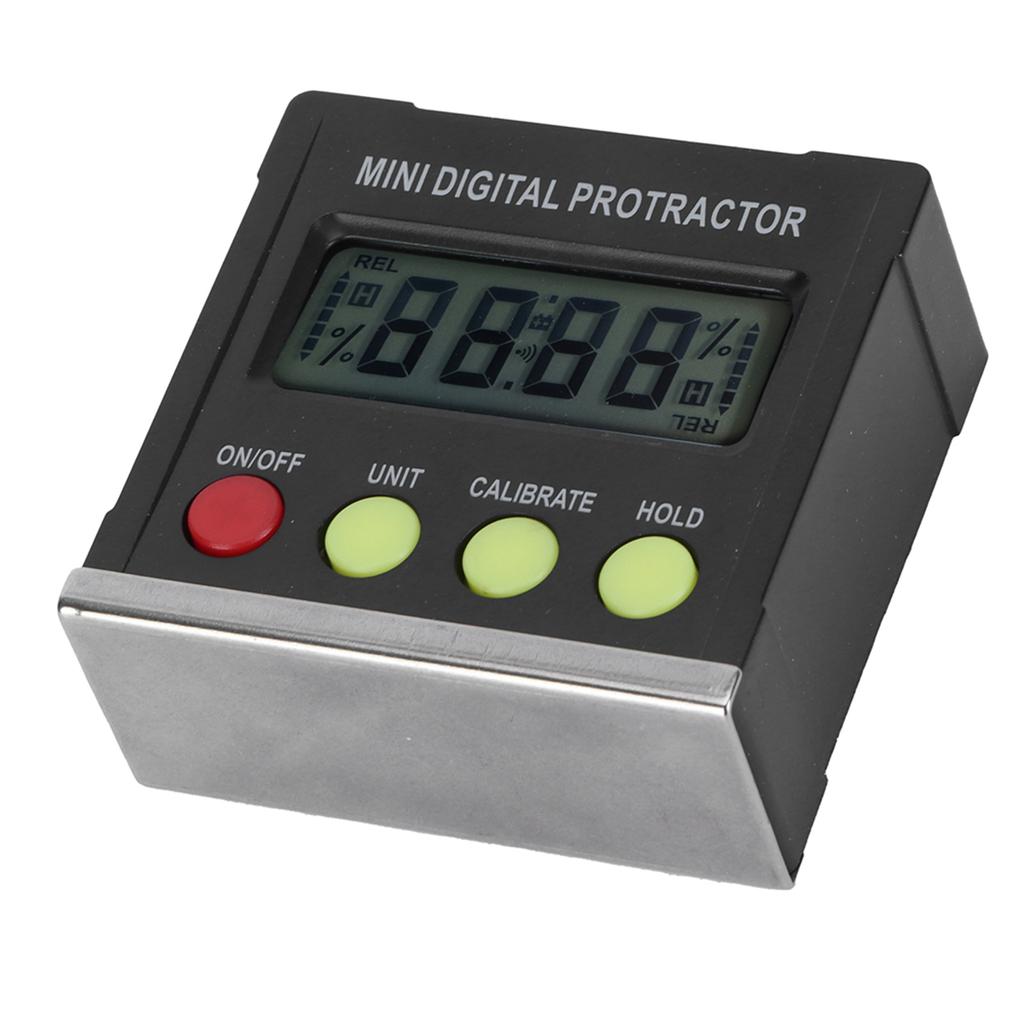360 градусов Мини Цифровой Транспортир Инклинометр Электронный Уровень Магнитное Основание Измерительный Инструмент