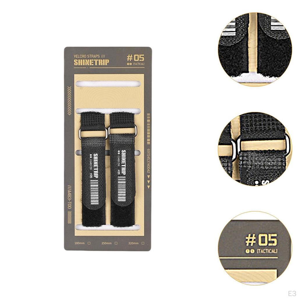 2 Pieces Heavy Duty Storage Straps Cable Strap Lashing Cord Wrap Keeper Holder for Garden