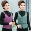 Осенне-зимний женский жилет короткий теплый приталенный базовый маленький жилет для носки жилет-подкладка