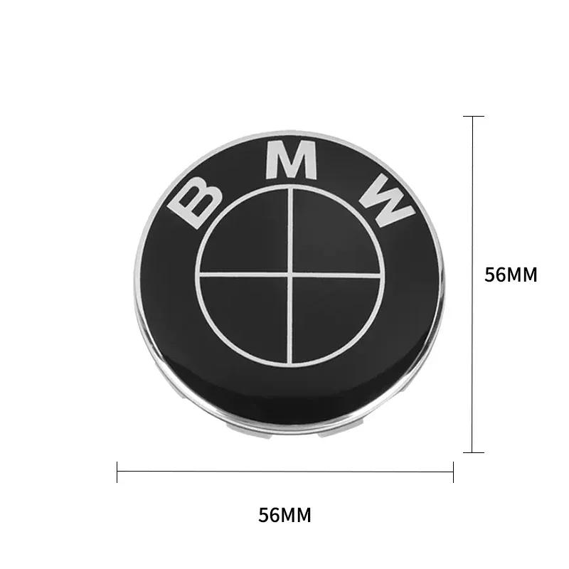 Автомобильные колпаки 56/68 мм для BMW 1 3 5 7 Серии M M3 M5 M6 F01 F20 F10 X5 E36 Декоративные аксессуары, заглушки центральных отверстий колес