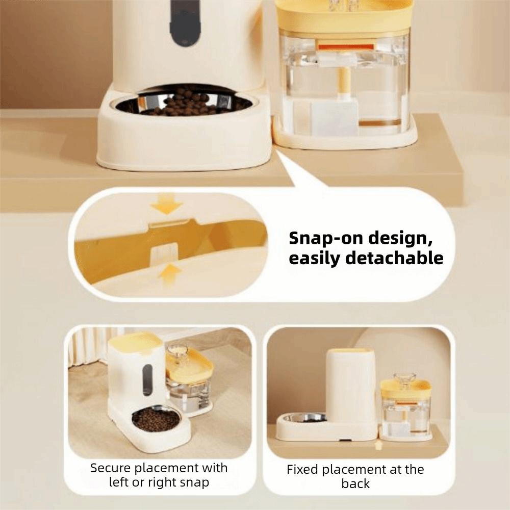 Mute Pump Pet Water Fountain Anti-Dry Burning Automatic Water Dispenser for Dogs Cats