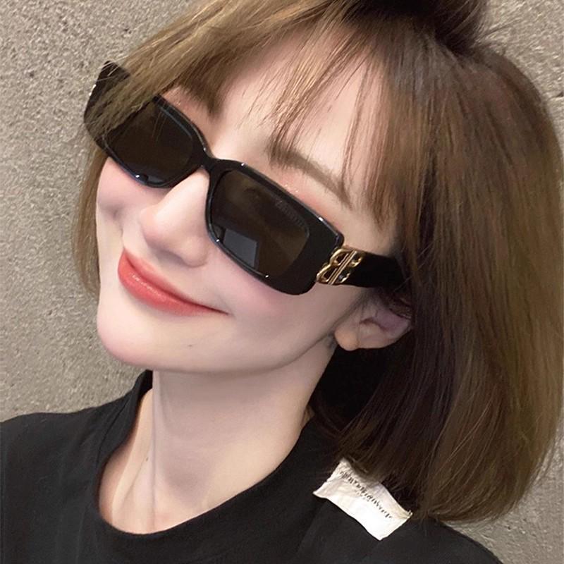 Маленькие Лица Ретро Квадратные Солнцезащитные Очки: Модный европейский и американский стиль для женщин