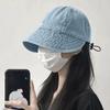 Женская рыбацкая шляпа, защита от солнца, большая повязка на голову, закрывающая лицо, летняя однотонная шляпа с тыквой