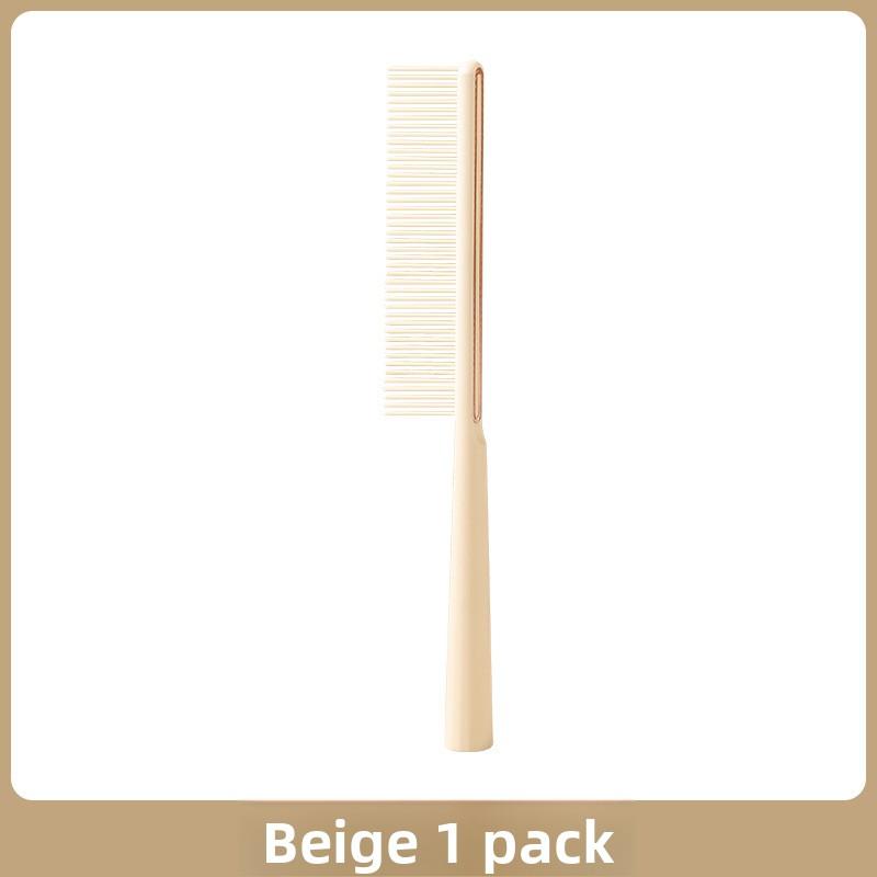 Новая ультратонкая расческа с плоской головкой для женских и мужских волос, для стрижки волос, парикмахерская, Apple Push Edge, профессиональная парикмахерская расческа