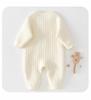Autumn/Winter Newborn Cotton Rompers: Thin, Boneless, Warm Air Cotton