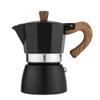Espresso Maker, Direct-Stovetop, Induction Compatible (Stovetop Compatibility Check Required), Gas Stovetop Compatible, 3-Cup Capacity, 150ml, Moka