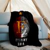 Feyenoord Rotterdam logo printed throw blanket—soft,warm;versatile blanket for all seasons—perfect as &air-conditioning throw,nap blanket